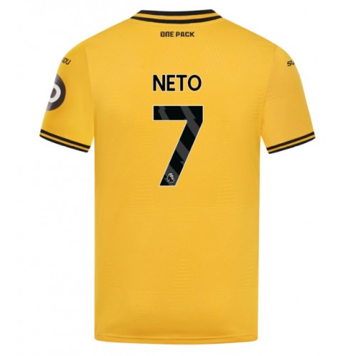 Wolves Pedro Neto #7 Domaci Dres 2024-25 Kratak Rukav